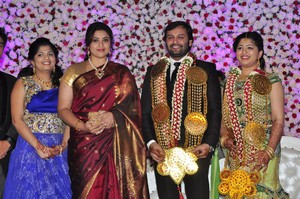 Jaya Prada Son Siddharth Wedding Reception Photos